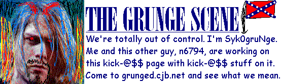 The Grunge Scene